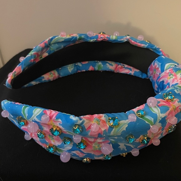 Floral Beaded Headband - Picture 4 of 7